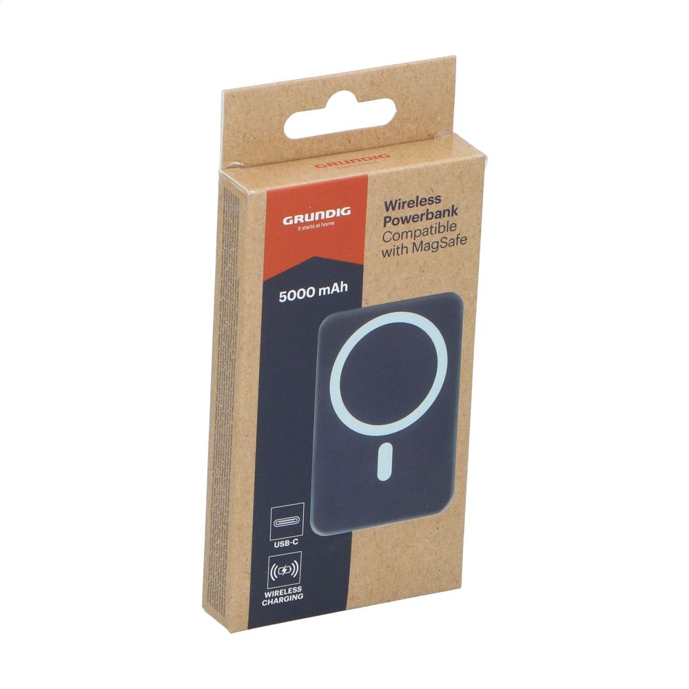 Grundig Wireless Magnetic Powerbank Mini 5000mAh