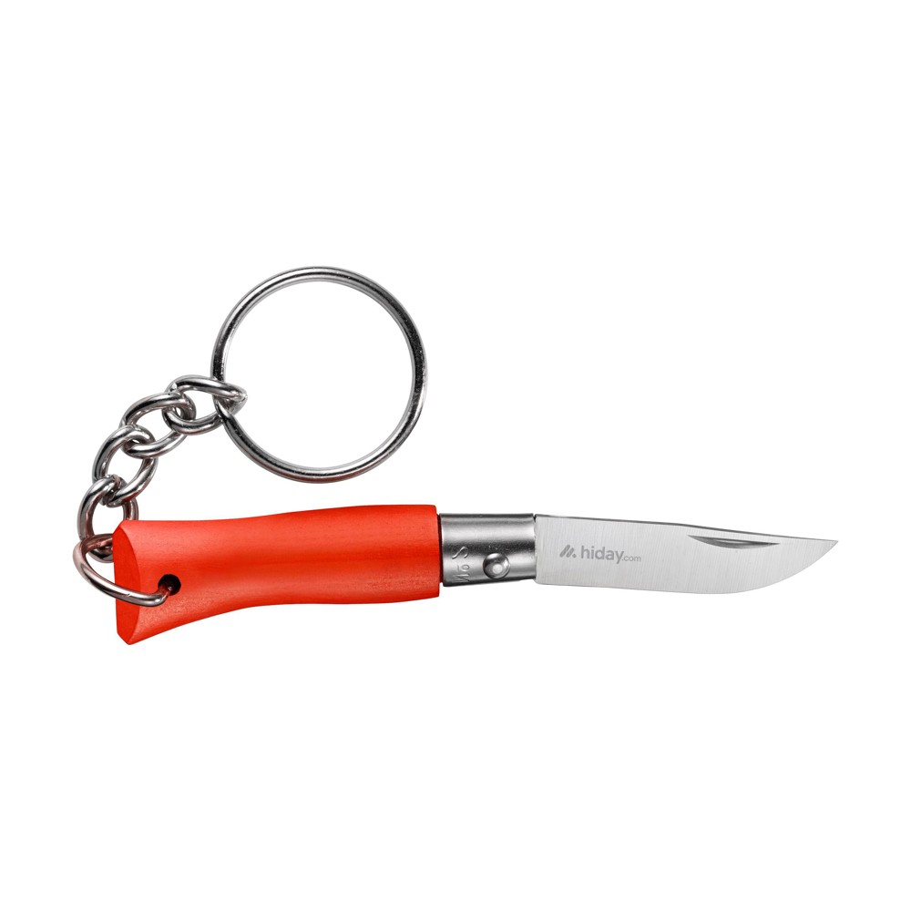 Opinel Sleutelhanger met Zakmes No 02 - rood