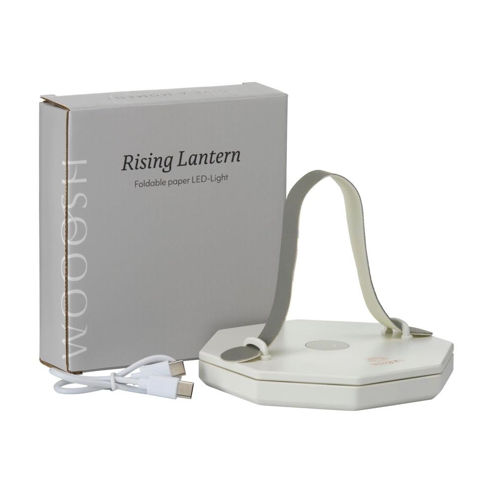 Wooosh Rising Lantern papieren LED-lamp