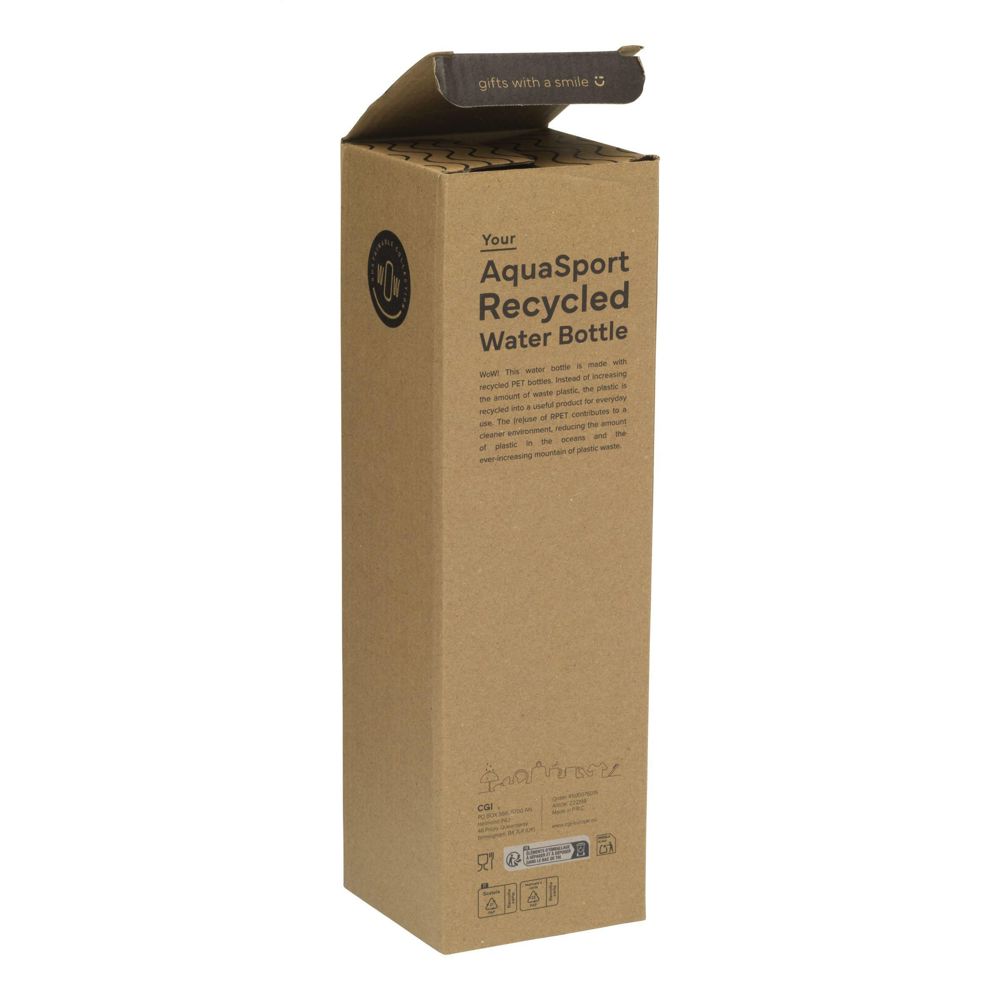 AquaSport RCS Recycled Water Bottle 1 L
